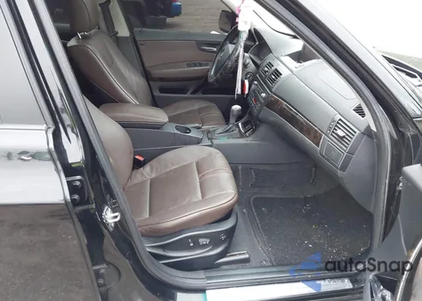 2007 BMW X3 3.0Si from USA, damaged, VIN WBXPC93487WF23451